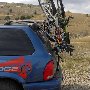 крепление для 4 велосипедов на задней двери автомобиля
